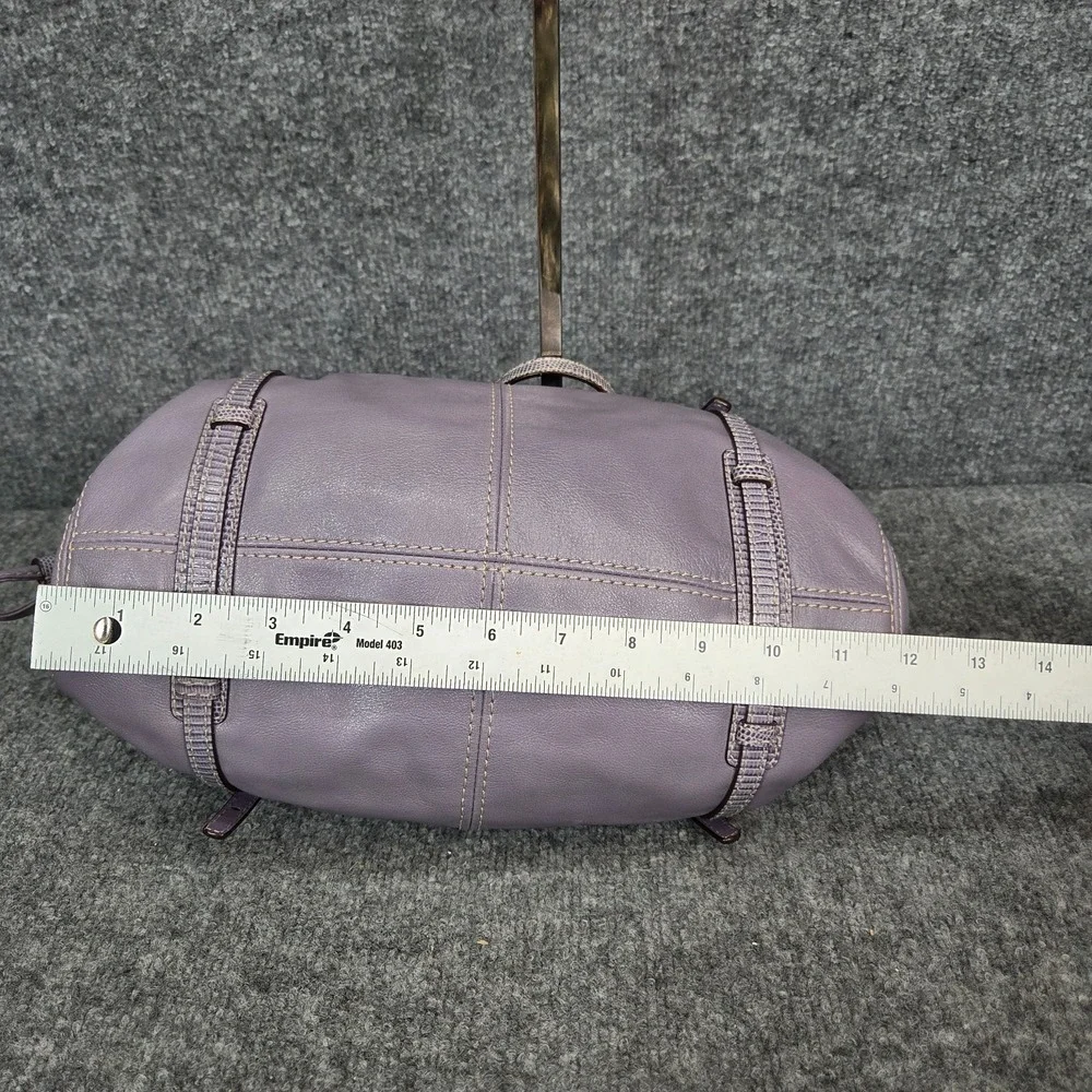 Vintage Coach Mini Legacy Drawstring East West Hobo Bag Y2k RARE 13204 Purple